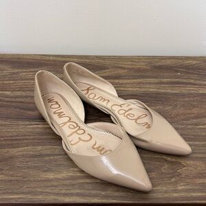 Sam Edelman Rodney nude Women's Beige Pointed Flats size 9